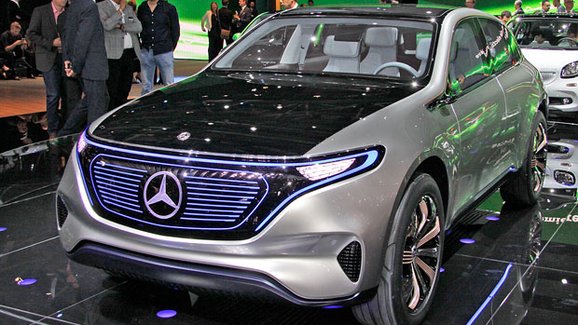 Mercedes-Benz Generation EQ: Elektrické SUV s 300 kW ujede 500 kilometrů