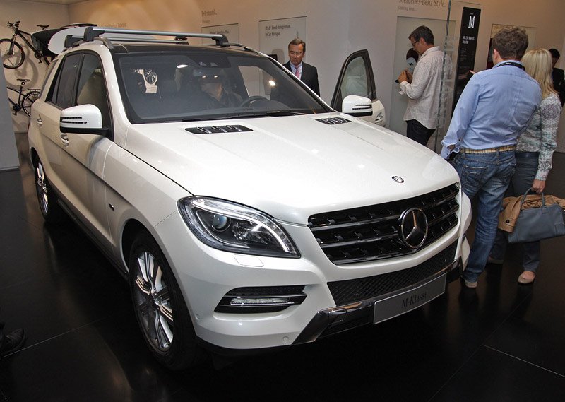 Mercedes-Benz ML (W166) ve Frankfurtu