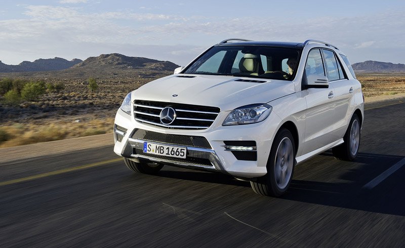 Mercedes-Benz ML (W166) – oficiální fotografie