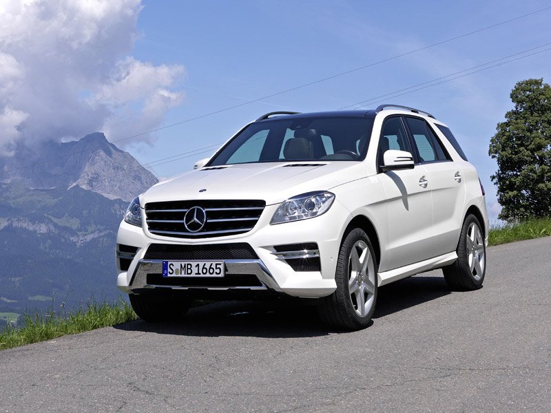 Mercedes-Benz ML (W166) – oficiální fotografie