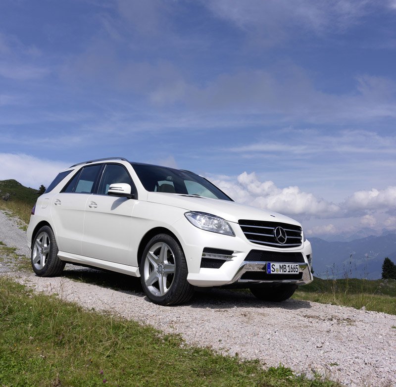 Mercedes-Benz ML (W166) – oficiální fotografie