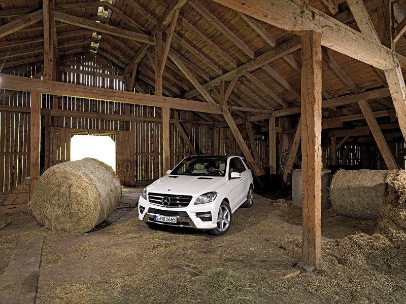 Mercedes-Benz ML (W166) – oficiální fotografie