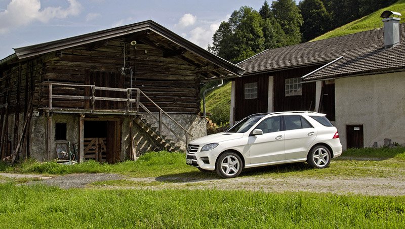 Mercedes-Benz ML (W166) – oficiální fotografie