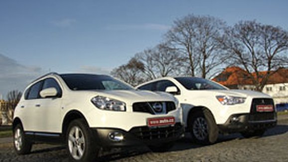 TEST Mitsubishi ASX 1,6 vs. Nissan Qashqai 1,6 – Juniorské závody