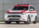 Mitsubishi Outlander a Lancer Evo: Záchranářští šviháci pro Pikes Peak