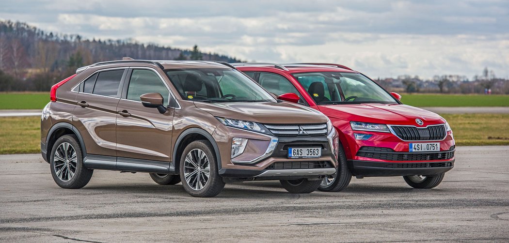 Mitsubishi Eclipse Cross 1.5 Turbo vs. Škoda Karoq 1.5 TSI