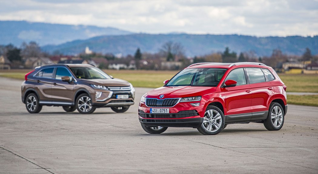 Mitsubishi Eclipse Cross 1.5 Turbo vs. Škoda Karoq 1.5 TSI