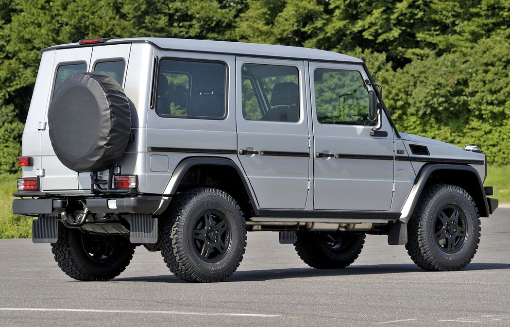 Mercedes-Benz G je typický offroad