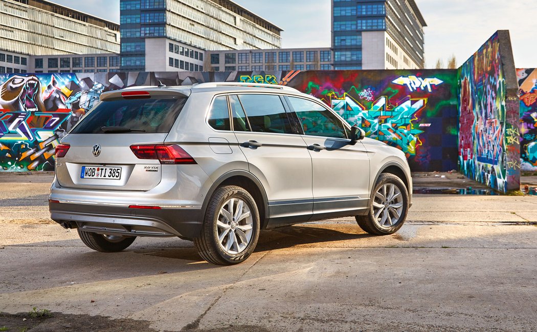 VW Tiguan jako typické SUV