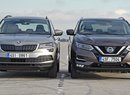 Nissan Qashqai 1.2 DIG-T vs. Škoda Karoq 1.0 TSI