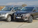 Nissan Qashqai 1.2 DIG-T vs. Škoda Karoq 1.0 TSI