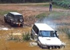 Video: Nissan Patrol úspěšně vytáhl z bryndy mladšího bráchu