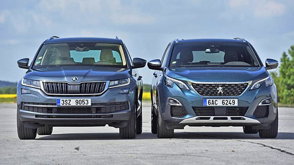 TEST Peugeot 5008 GT 2.0 HDI AT vs. Škoda Kodiaq 2.0 TDI 4x4 DSG – Kde končí crossover a začíná SUV?