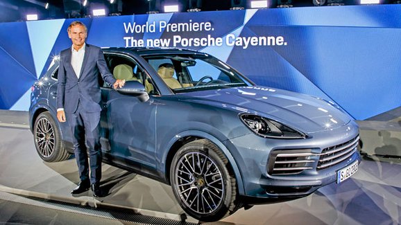 Porsche Cayenne: Třetí generace se představila v továrním muzeu v Zuffenhausenu