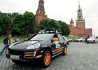 Porsche Cayenne Transsyberia –  již na trati náročné soutěže