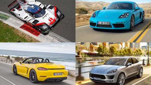 Porsche a jeho návrat ke čtyřválcovým motorům: Prohlédněte si je všechny!