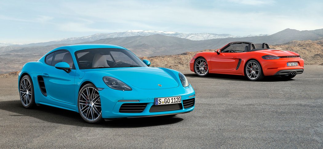 Porsche 718 Boxster, Boxster S a Boxster GTS