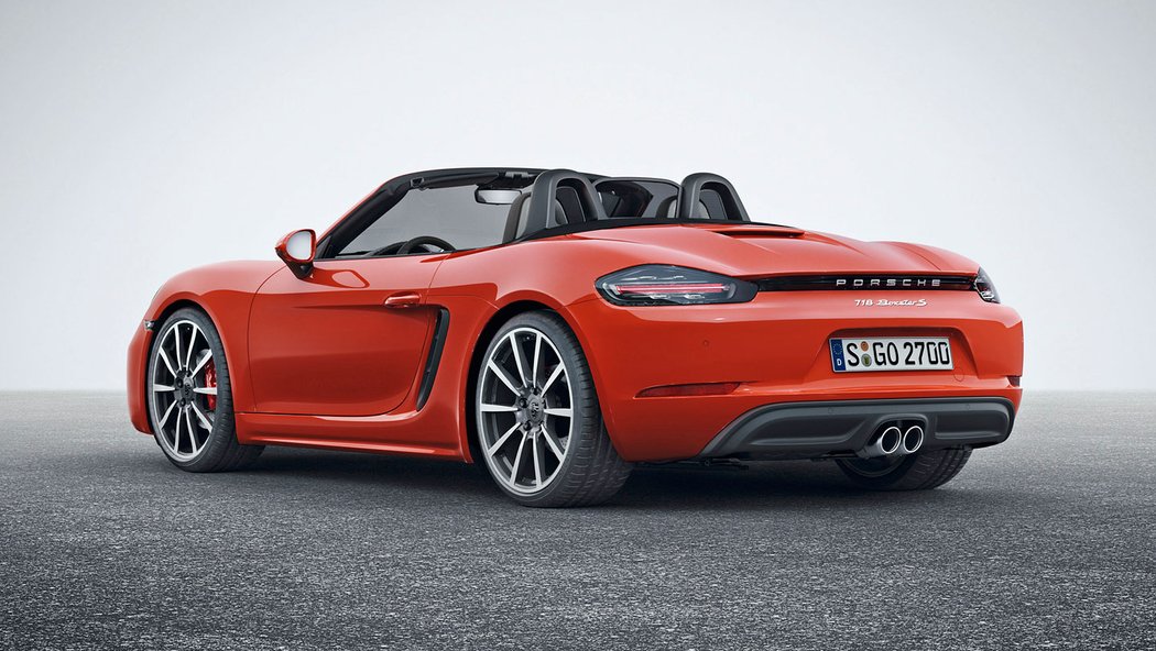 Porsche 718 Boxster, Boxster S a Boxster GTS