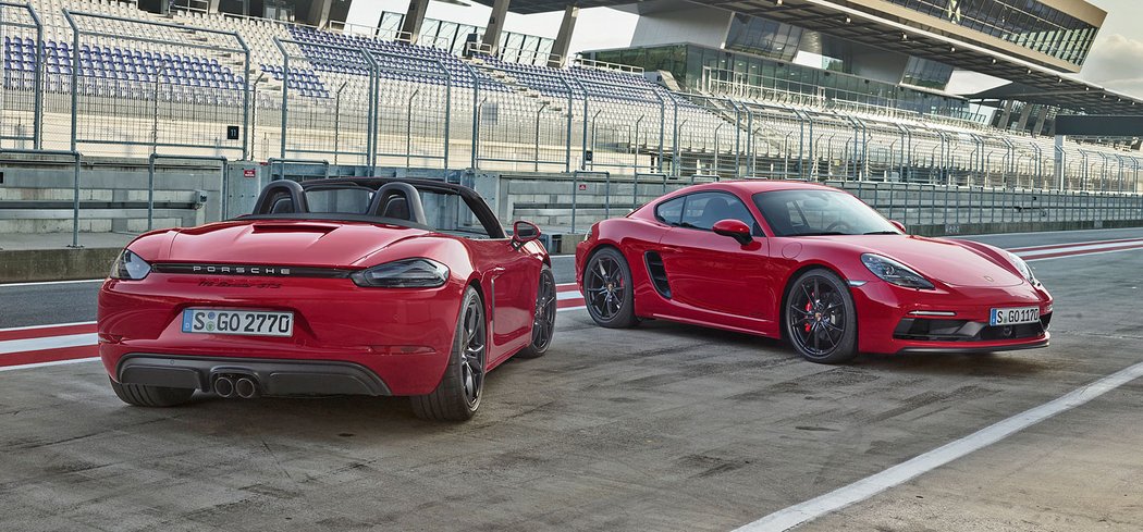 Porsche 718 Cayman, Cayman S a Cayman GTS