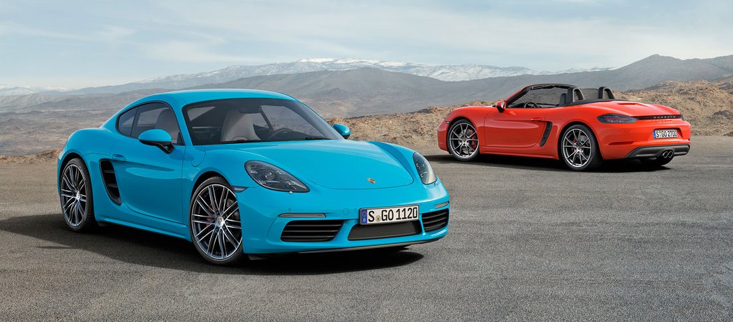 Porsche 718 Cayman, Cayman S a Cayman GTS