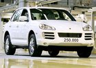 Porsche Cayenne: Vyrobeno již 250.000 kusů