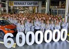 Renault ve španělské továrně Valladolid vyrobil 6 milionů aut