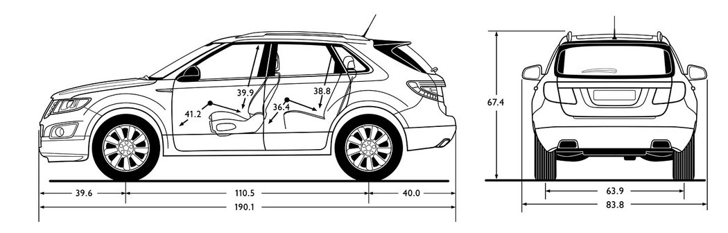 Saab 9-4X (2011)