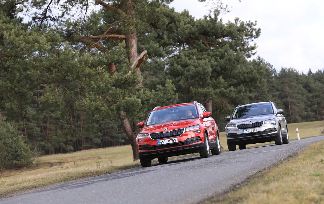 Škoda Karoq 1.0 TSI vs. 1.5 TSI