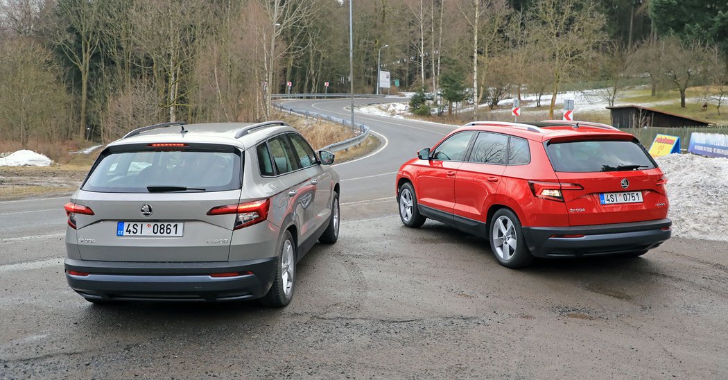 Škoda Karoq 1.0 TSI vs. 1.5 TSI