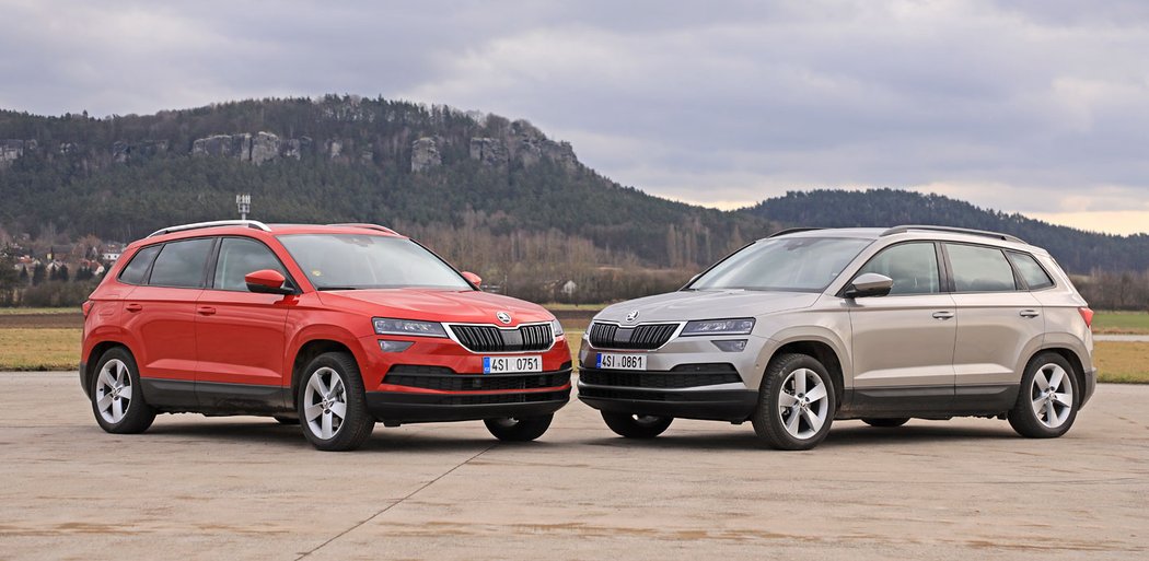 Škoda Karoq 1.0 TSI vs. 1.5 TSI