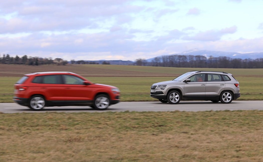 Škoda Karoq 1.0 TSI vs. 1.5 TSI