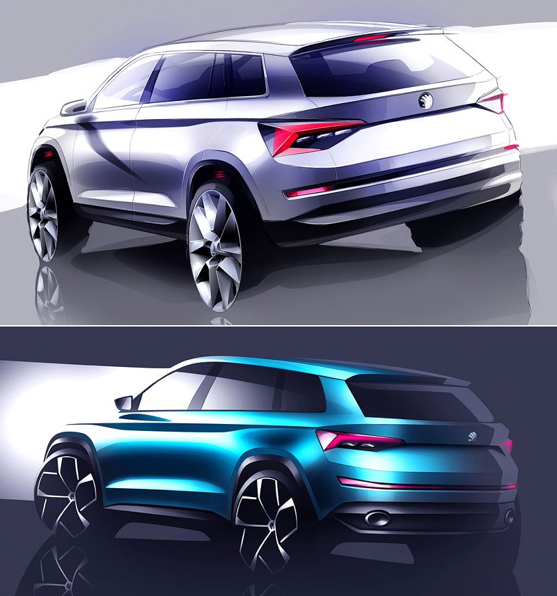 suv skoda kodiaq design pariz2016