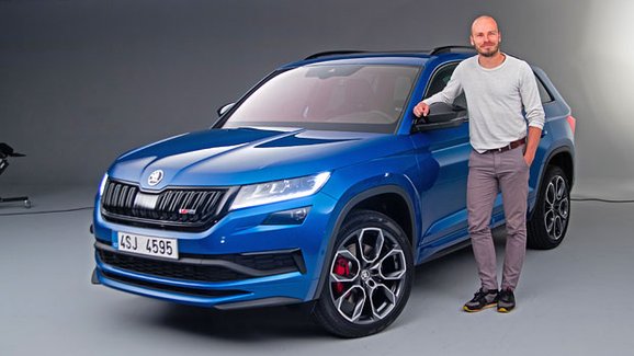 Škodu Kodiaq RS jsme viděli naživo ještě před pařížskou premiérou!