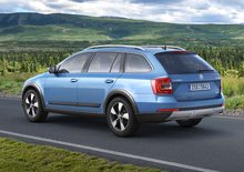 Škoda Octavia Scout má světlou výšku 171 mm, může táhnout až 2000 kg