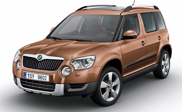 Škoda Yeti 1,4 TSI DSG stojí od 529 tisíc Kč