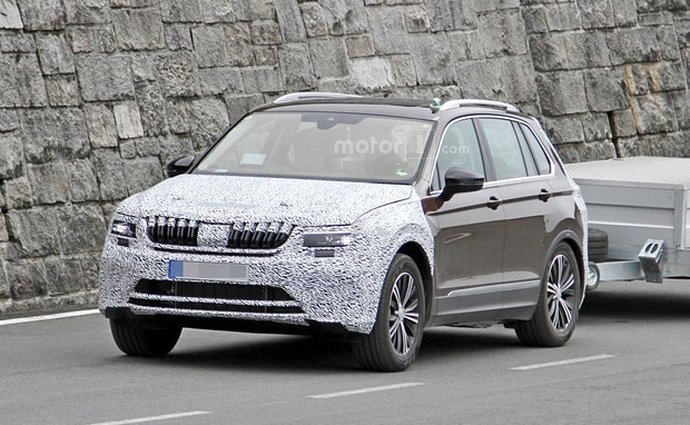 Spy photo: Bude nový yeti jen VW Tiguan s jinou přídí?