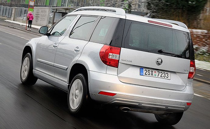 suv skoda yeti testy