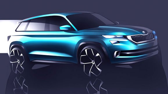 Škoda VisionS: Předzvěst sedmimístného SUV se ukáže v Ženevě