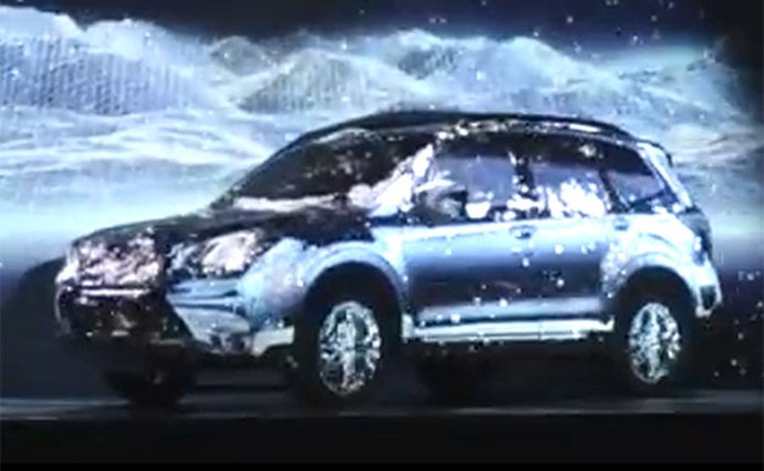 Video: Nové Subaru Forester se ukázalo světu ve fascinující 3D projekci