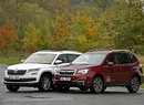 Subaru Forester vs. Škoda Kodiaq – Duel lesníka a medvěda