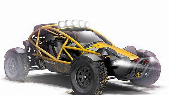 Ariel Nomad: Splašené trubky do terénu