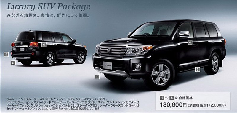 Toyota Land Cruiser V8: Facelift pro japonský trh