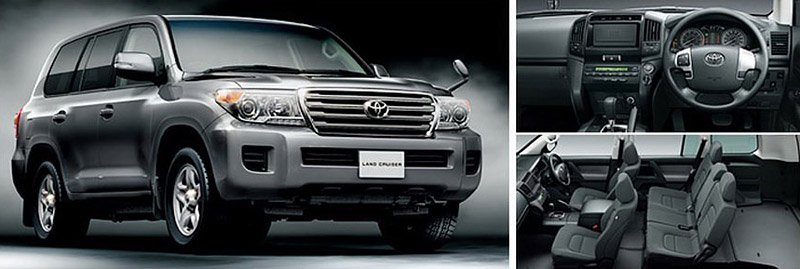 Toyota Land Cruiser V8: Facelift pro japonský trh