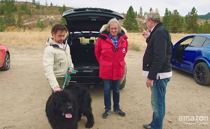 Clarkson a spol. otestovali praktičnost SUV se smečkou psů. Výsledek baví!