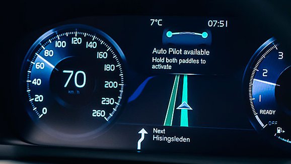 Volvo představuje uživatelské rozhraní pro autonomní vozidla (+video)
