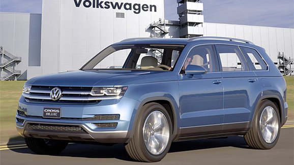 Volkswagen CrossBlue: Velké SUV se začne vyrábět v roce 2016 v USA