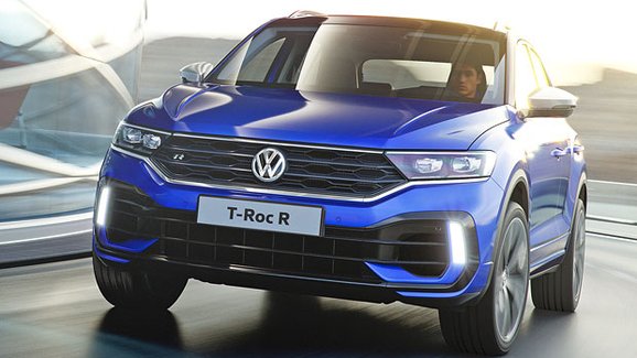 VW T-Roc R je další hot-SUV. Má ostřejší výraz a notuje si s Golfem R i Cuprou Ateca