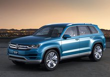 VW CrossBlue Concept je předzvěst sedmimístného SUV
