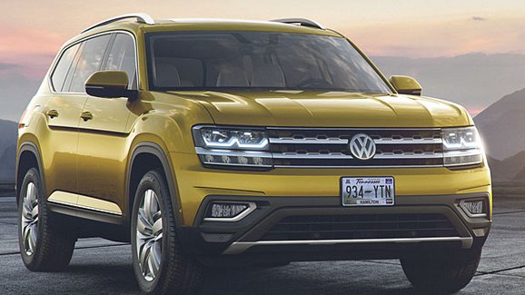 Volkswagen Atlas: Sedmimístné SUV pro Ameriku představeno