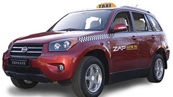 ZAP Electric Taxi: Americký elektromobil má premiéru v Pekingu